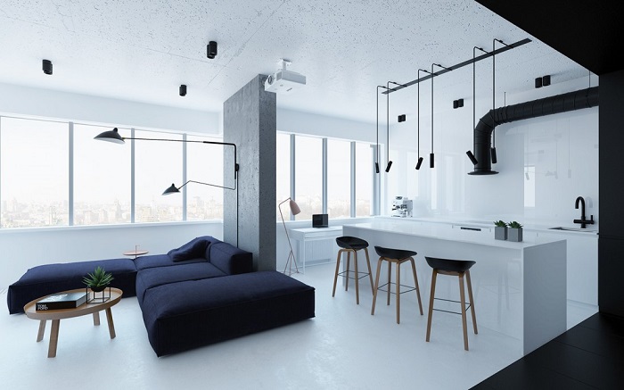 Phong cách thiết kế nội thất 2019 Minimalism